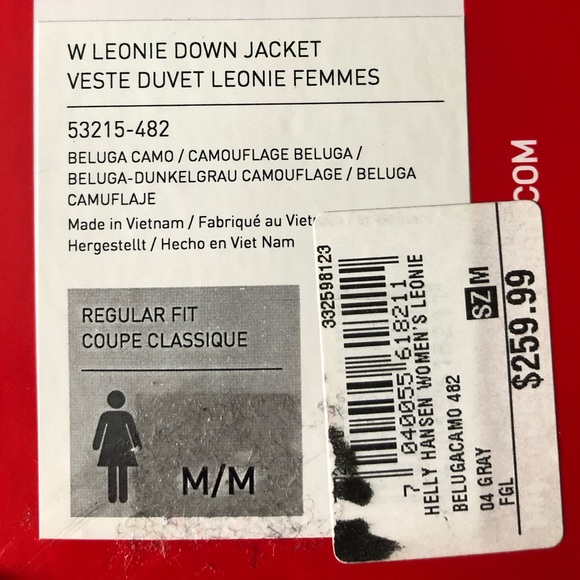 SOLD * NEW! HELLY HANSEN Camo Jacket - Picture 7 of 7